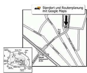 ATN Standort Berlin Karte